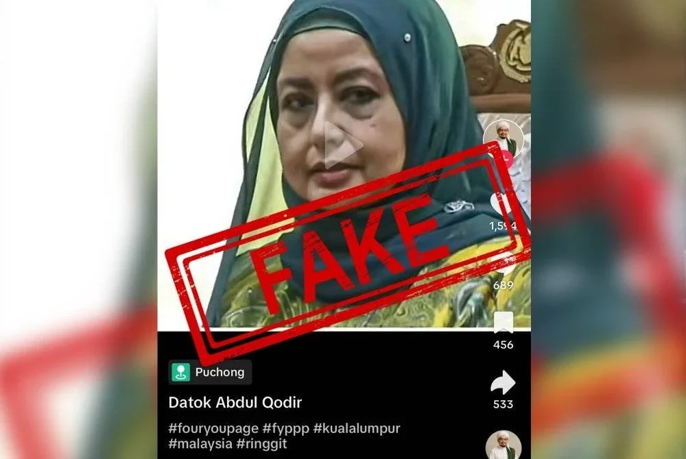 Pejabat Media dan Komunikasi Keluarga Diraja Johor (RPO) mengesan satu akaun TikTok palsu menggunakan teknologi kecerdasan buatan (AI) meniru suara Raja Permaisuri Agong Raja Zarith Sofiah. Facebook Sultan Ibrahim Sultan Iskandar