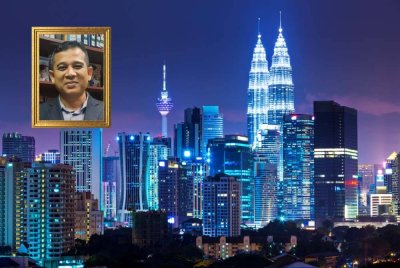 MALAYSIA mesti berani menongkah arus, membina pembangunan yang bukan hanya pintar, tetapi jujur yang bukan hanya moden, namun merendah diri di hadapan Tuhan. Foto Canva/Gambar kecil: DR ZAIZUL 