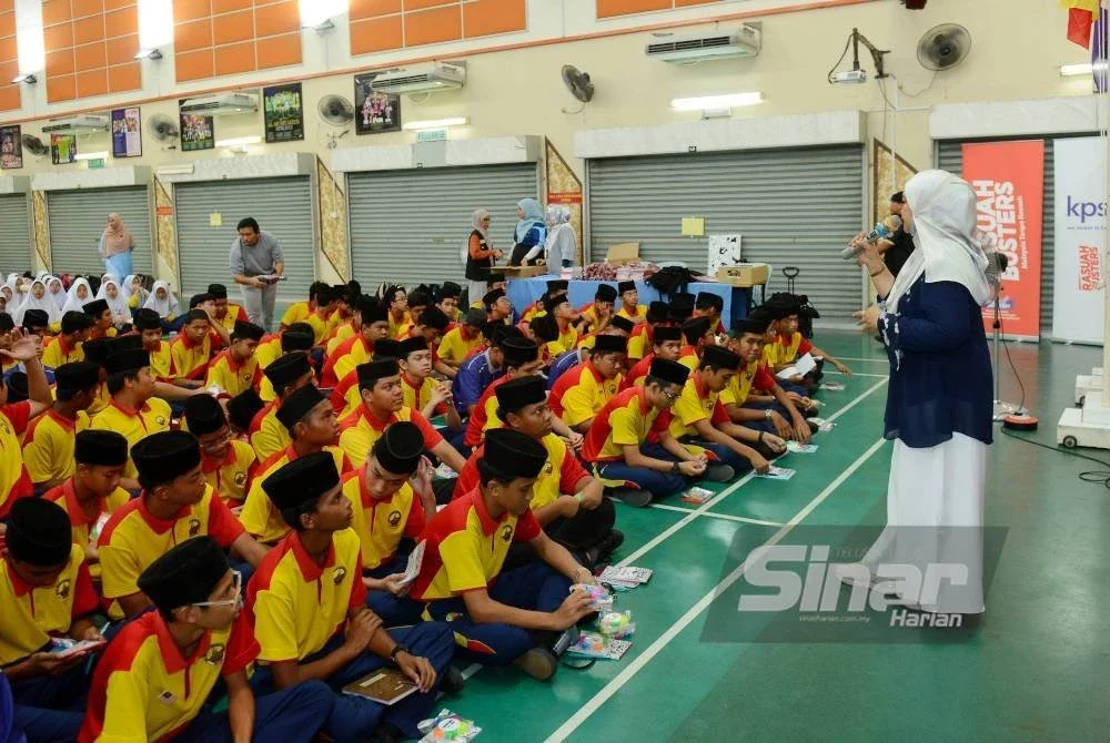 Program Jelajah Anti Rasuah 2.0 KPS Berhad terapkan nilai integriti di sekolah, didik generasi muda tolak rasuah sejak bangku sekolah. Foto Sinar Harian MOHD HALIM ABD WAHID 