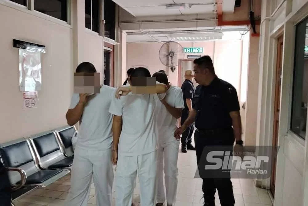 Antara 13 pelajar Kolej Vokasional Lahad Datu yang didapati bersalah membunuh Mohamad Nazmie Aizzat.