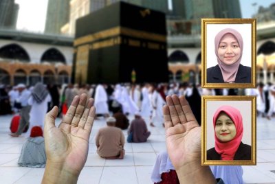 ANTARA tempat mustajab doa termasuklah di hadapan Kaabah. Foto CANVA/Gambar kecil: FARAH (atas) dan DR MADIHATUN. 