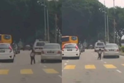 Video berdurasi seminit berkenaan telah dimuat naik oleh satu akaun Facebook dengan kapsyen ‘marah anak janganlah tergamak buat sampai macam tu sekali’ dan telah mengundang pelbagai komen negatif