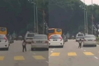 Video berdurasi seminit berkenaan telah dimuat naik oleh satu akaun Facebook dengan kapsyen ‘marah anak janganlah tergamak buat sampai macam tu sekali’ dan telah mengundang pelbagai komen negatif.