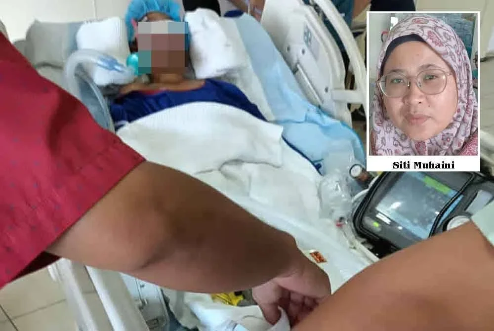 Keadaan Ahmad Irfan kritikal selepas dipercayai terjatuh dari tingkat tiga asrama sekolah.