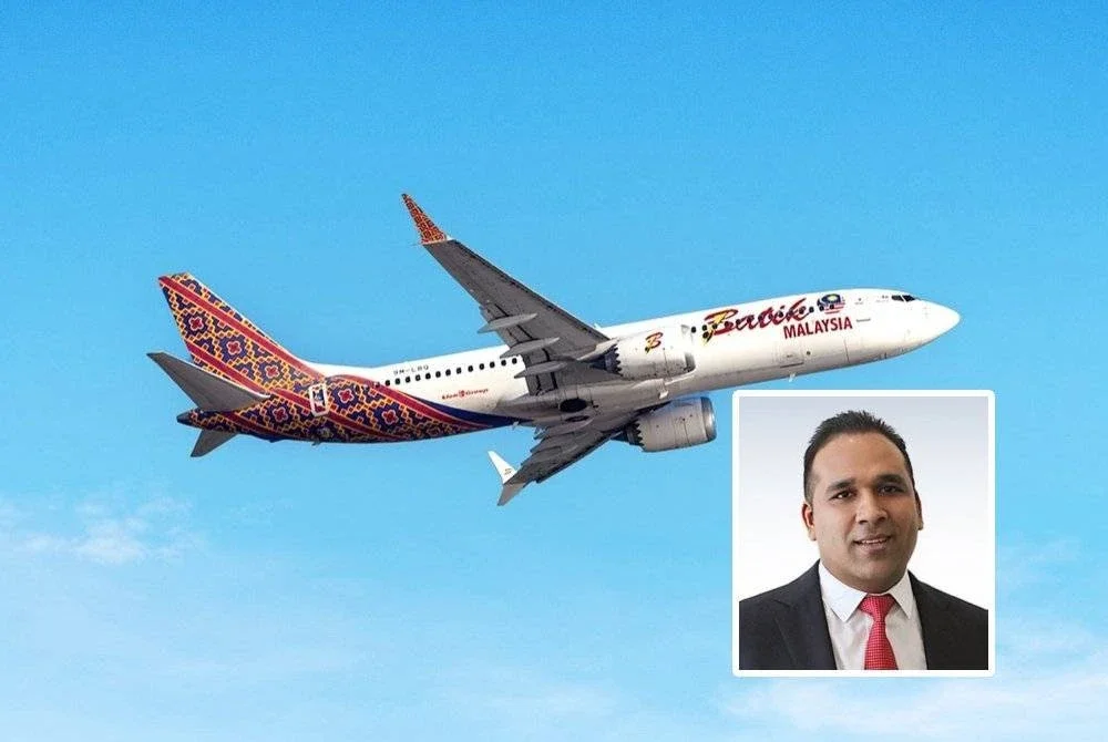 Batik Air kembali ke Osaka menggunakan pesawat Airbus A330. Foto kecil: Chandran Rama Muthy