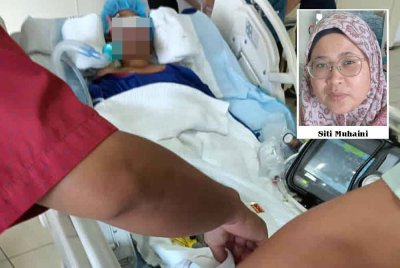 Keadaan Ahmad Irfan kritikal selepas dipercayai terjatuh dari tingkat tiga asrama sekolah.