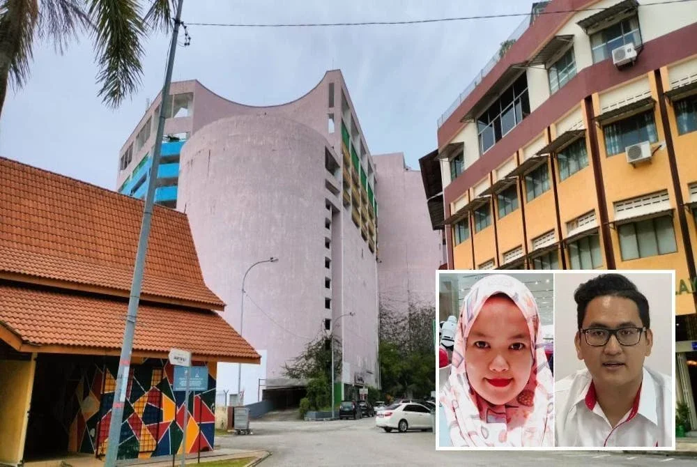 Keadaan semasa di Plaza Hang Tuah, Melaka. (Gambar kecil: Suhara, Cassel)
