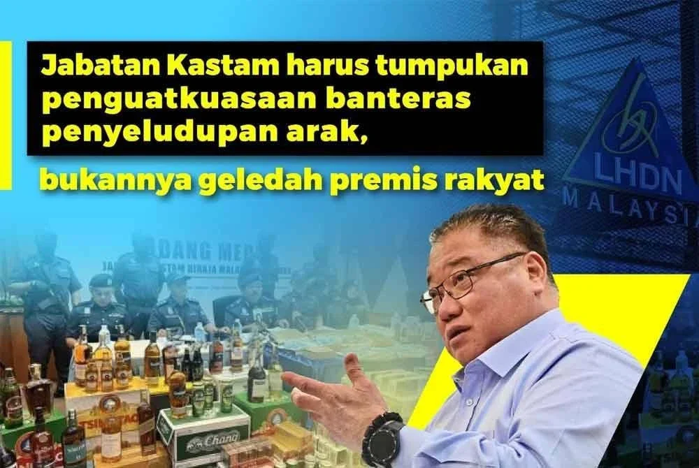 Hantaran dimuat naik King Sing di Facebook pada Rabu.