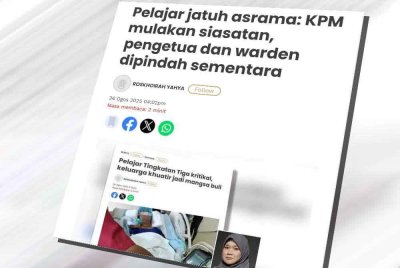 Laporan Sinar Harian pada 26 Ogos 2025.