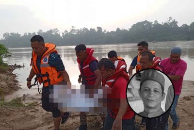 Mayat mangsa ditemukan pagi Rabu selepas dilaporkan hilang di Sungai Kelantan. Foto: Ihsan Bomba