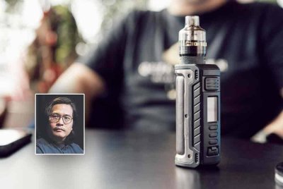 MVA beri amaran larangan vape di peringkat negeri atau negara hanya akan galakkan pasaran haram. Gambar kecil: Khairil Azizi