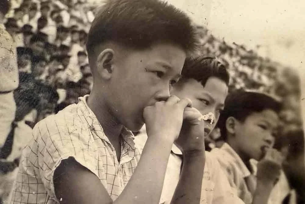 Detik bersejarah sempat dirakam Abd Khalil.