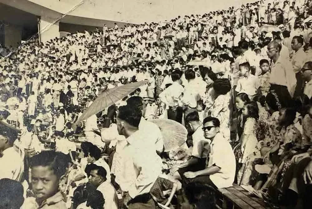 Detik bersejarah sempat dirakam Abd Khalil.