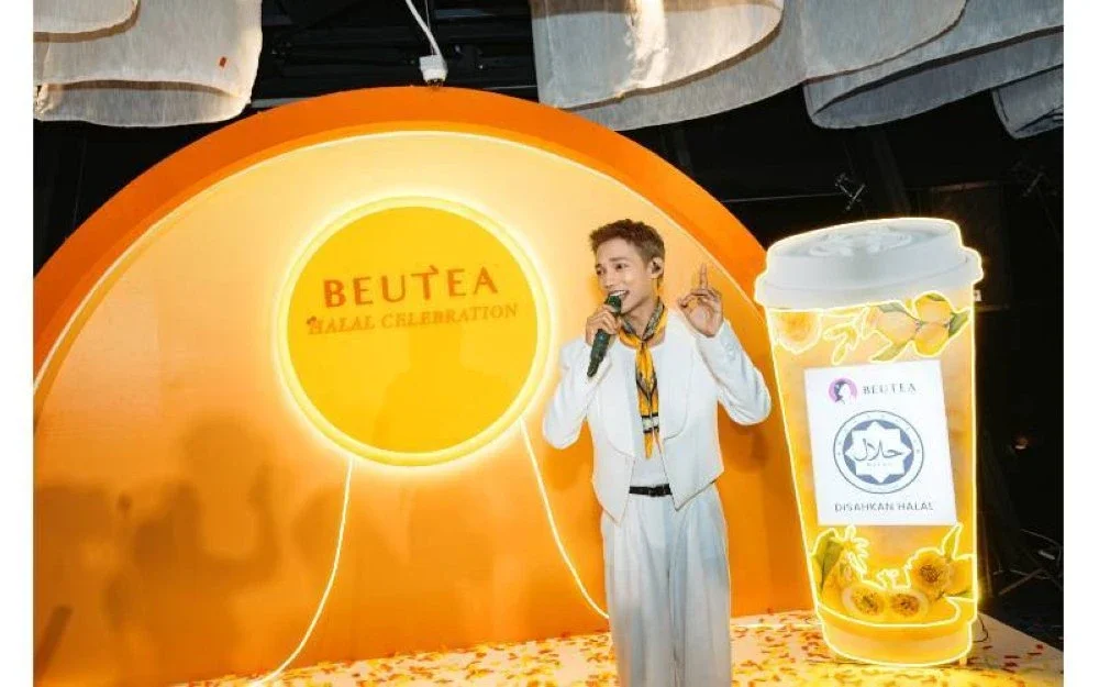  Hael Husaini hadir beri sokongan untuk Pelancaran Perakuan Halal BEUTEA.