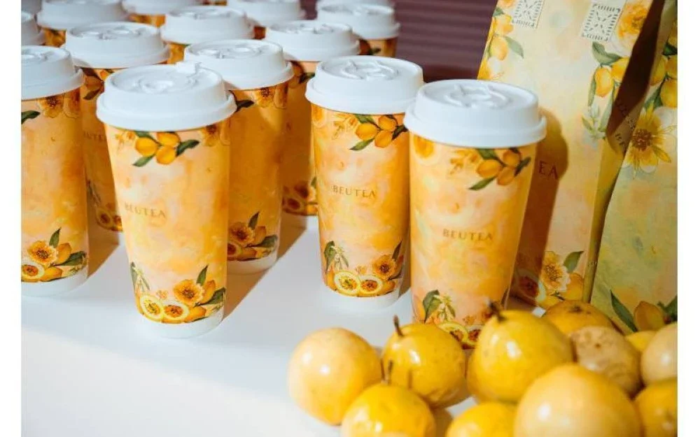 Passion Fruit Milk Tea