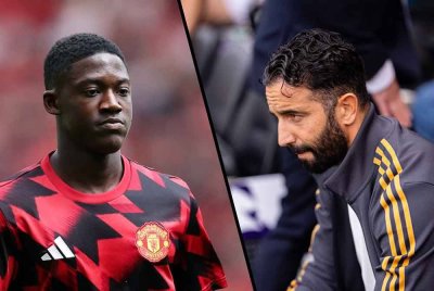 Amorim menganggap Mainoo tidak memiliki karakter untuk menjadi pilihan utama di bahagian tengah United. Foto Agensi