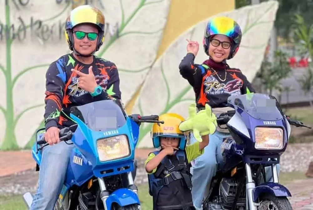 Keselamatan menjadi keutamaan sepanjang perjalanan pertama mereka membawa anak menunggang motosikal jarak jauh.