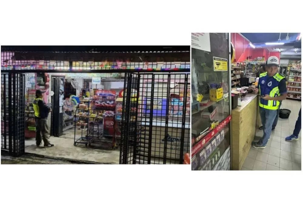 Fisol (dua dari kanan) dalam sidang akhbar di Bukit Aman pada Jumaat.