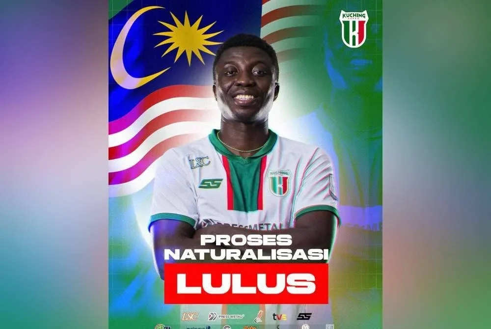 Mintah. Foto Kuching City FC