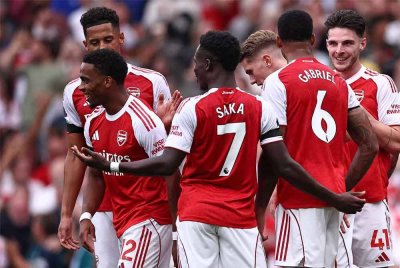 Arsenal dilihat memiliki kelebihan untuk menundukkan Liverpool dalam aksi EPL Ahad ini. Foto AFP