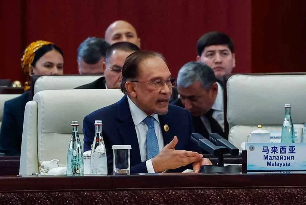 Anwar ketika berucap dalam Mesyuarat SCO di Tianjin pada Isnin.