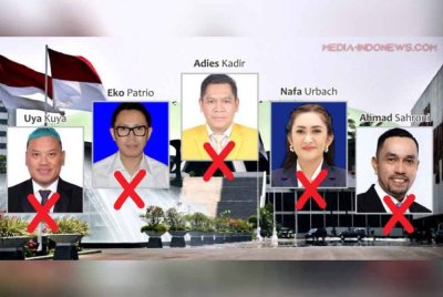 Lima ahli Dewan Perwakilan Rakyat (DPR) Indonesia digantung selepas kenyataan kontroversi mereka mengenai elaun dan keistimewaan wakil rakyat mencetuskan kemarahan umum dan memicu siri protes besar-besaran di seluruh negara.