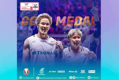 Tang Jie-Ee Wei hadiahkan Kejohanan Dunia buat Malaysia.