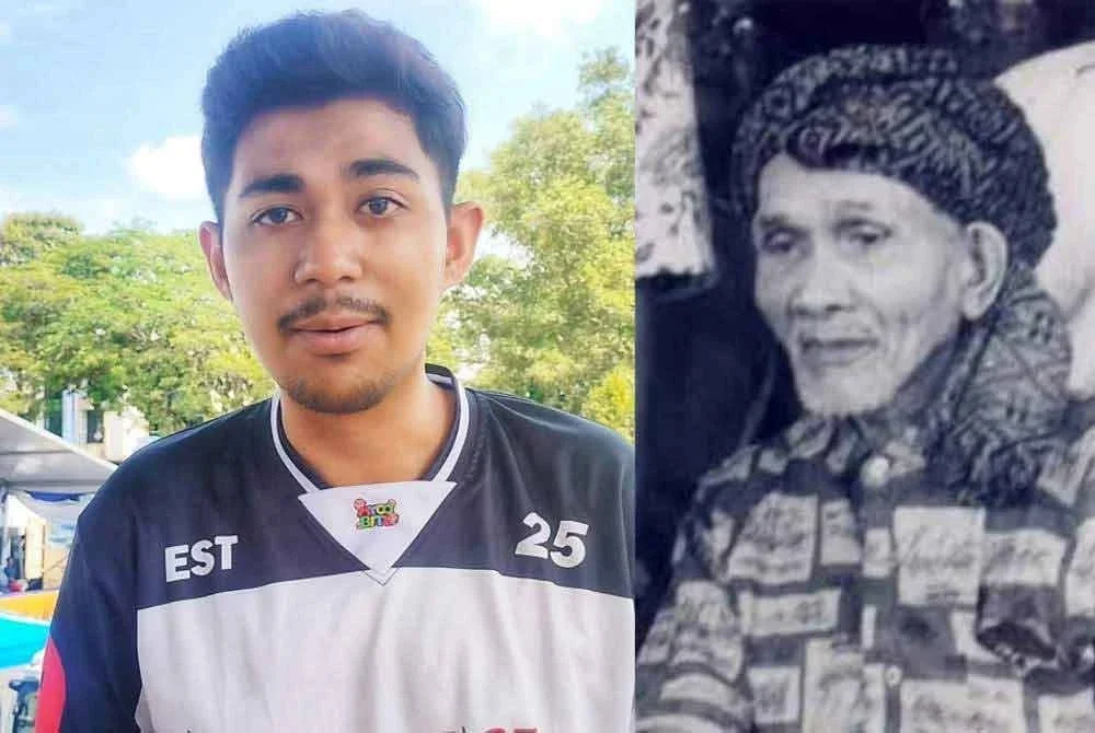 Farizd Aiman merupakan piut iaitu generasi kelima Datuk Bahaman.