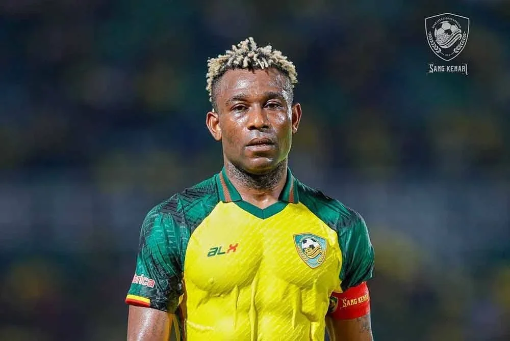 Sony Norde semasa beraksi bersama KDA FC pada musim 2024. FOTO KDA FC