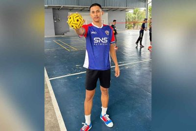 Worapat perkuat Perak Bison dalam saingan STL Champions Cup 2025 yang berlangsung dari 3 hingga 7 September di Karisma Arena, Negeri Sembilan. Foto PDRM Defenders