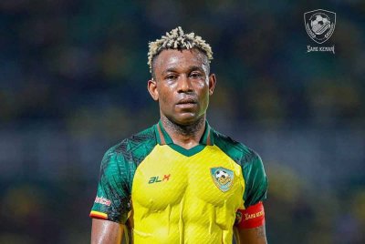 Sony Norde semasa beraksi bersama KDA FC pada musim 2024. FOTO KDA FC