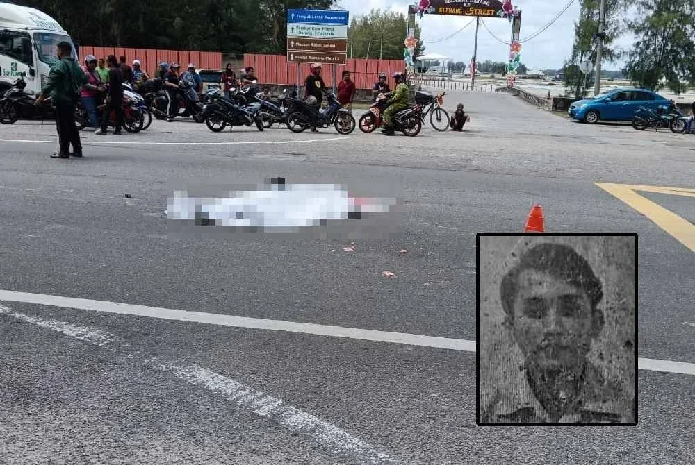 Muhammad Hilman terlibat dalam
maut digilis lori dalam kemalangan di Jalan Klebang Kecil pada pagi Rabu.
