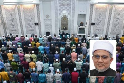 Semua masjid dan surau di Pahang diminta menganjurkan solat hajat pada hari Khamis bagi mendoakan keselamatan dan kejayaan Misi Kemanusiaan GSF ke Gaza. - Gambar hiasan, gambar kecil: Dr Asmadi Mohamed Naim