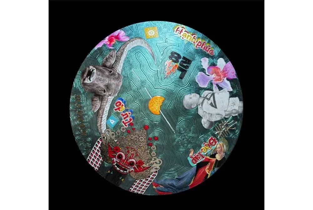 Karya Nothing Exists Alone oleh Tan Kai Sheuan (2025).