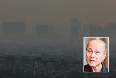Pemandangan di kawasan sekitar ibu kota ketika jerebu melanda negara - Gambar hiasan, gambar kecil: Lee Lam Thye