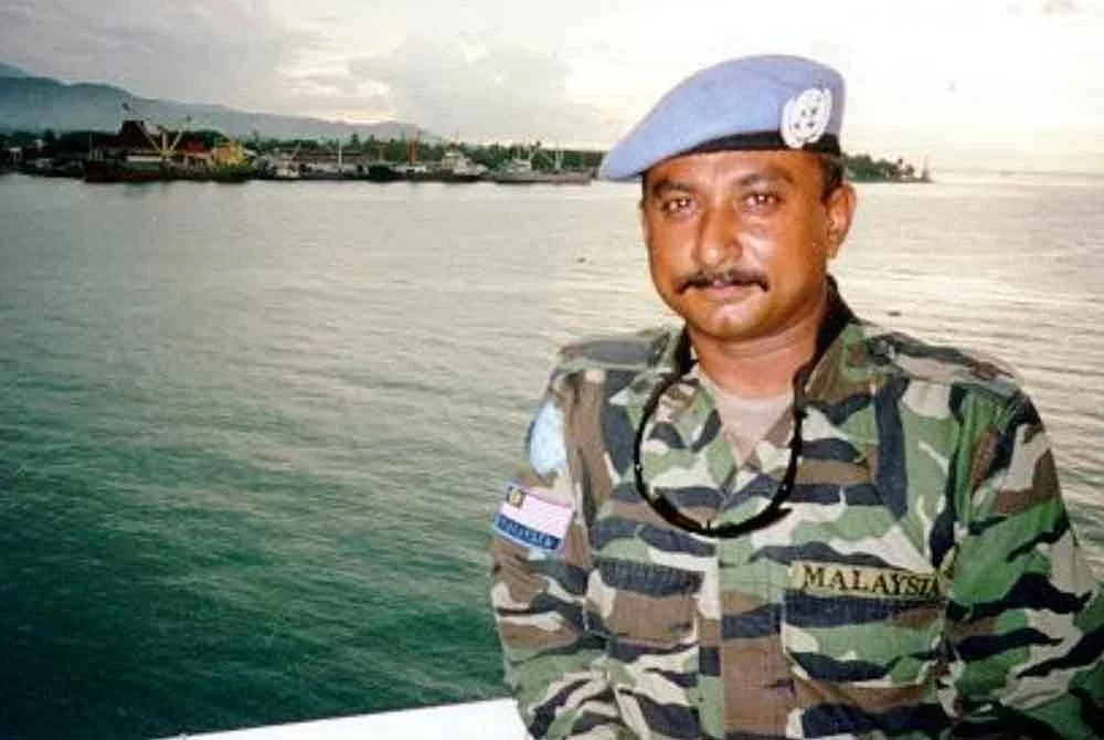 Ajaya berkhidmat dalam pasukan ATM selama 35 tahun.