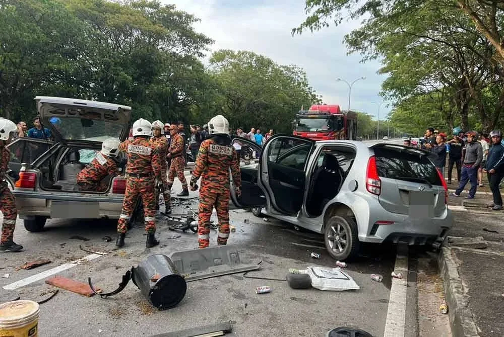 Seorang maut dalam kemalangan tersebut.