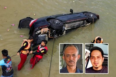 Dua NGO sedia bantu urus jenazah dua beradik yang lemas di Sungai Linggi selepas tiada waris tampil. Gambar kecil: Shukri Nizam dan Ibrahim.