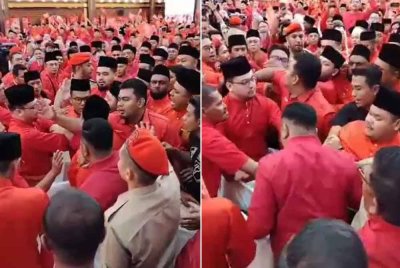 Perhimpunan Agung Tahunan (PAT) Bersatu kecoh dipercayai melibatkan perwakilan parti yang tidak berpuas hati.