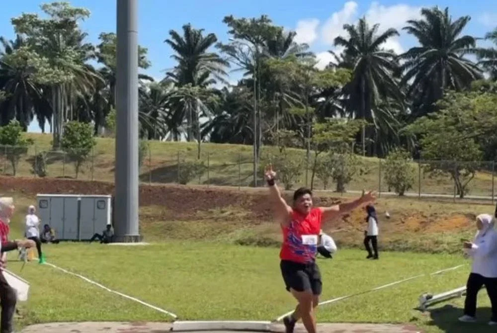 Jonah dapat suntikan semangat selepas mengegarkan pentas SIPMA 2025. - Foto: Sukan IPT