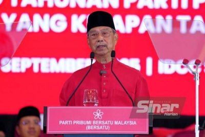 Muhyiddin. Foto Sinar Harian MOHD HALIM ABDUL WAHID