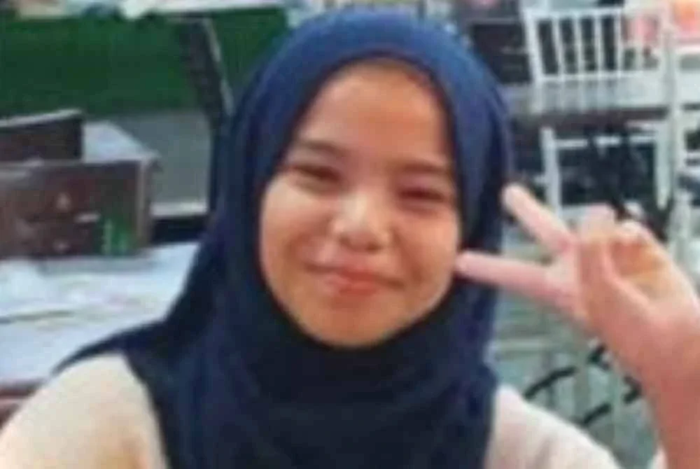 Nurul Fatihah dilaporkan hilang sejak 31 Ogos lalu.