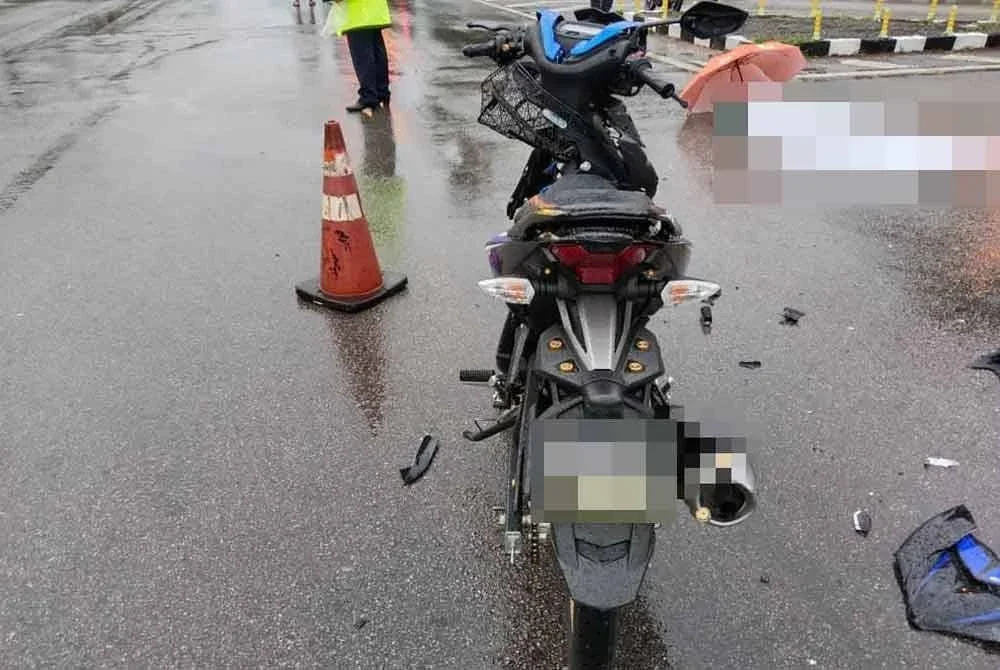 Seorang pekerja dewan makan MRSM Gemencheh maut dalam perjalanan ke tempat kerja.