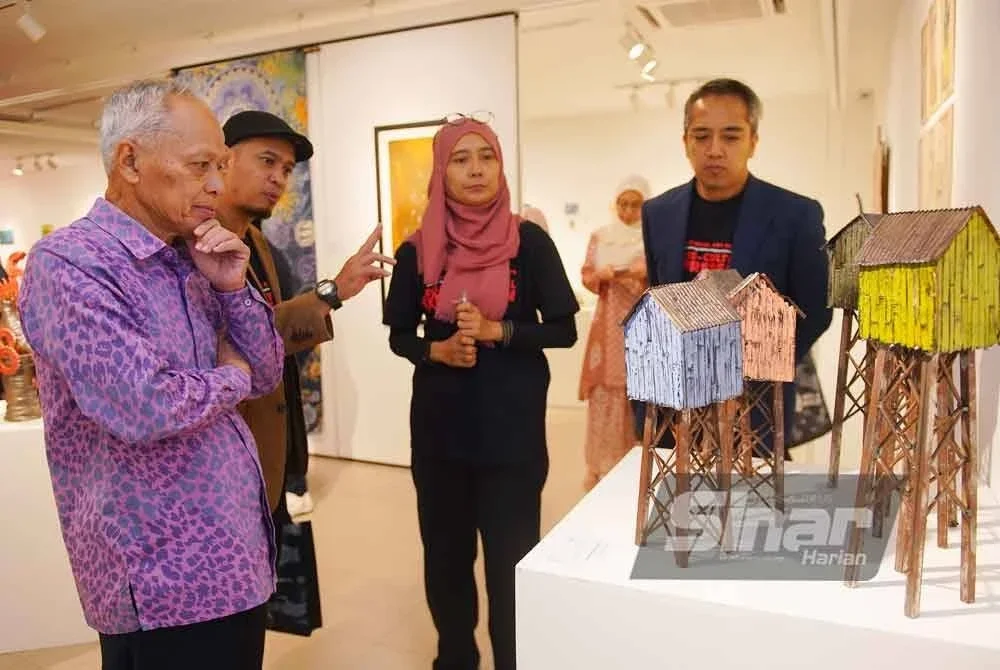 Antara hasil seni yang menarik di pameran berkenaan. Foto SINAR HARIAN/MOHD HALIM ABDUL WAHID