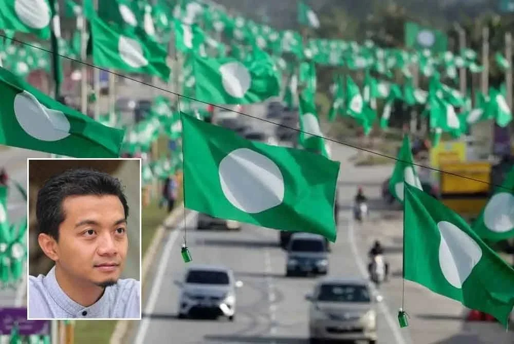 Keahlian Pas sentiasa bertambah melebihi 1 juta ahli aktif dengan rangkaian kawasan dan cawangan di seluruh negara. Gambar kecil: Syahir