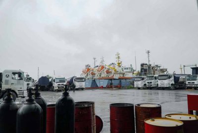 Lokasi sebuah premis yang dikaitkan dengan kartel pembekalan diesel di Sibu.