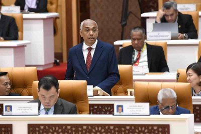 Khairudin ketika menjawab soalan lisan Berhanuddin Ahmad (PN-Manong) sempena Mesyuarat Kedua Tahun Ketiga Dewan Negeri Perak ke-15 di Bangunan Perak Darul Ridzuan pada Selasa.