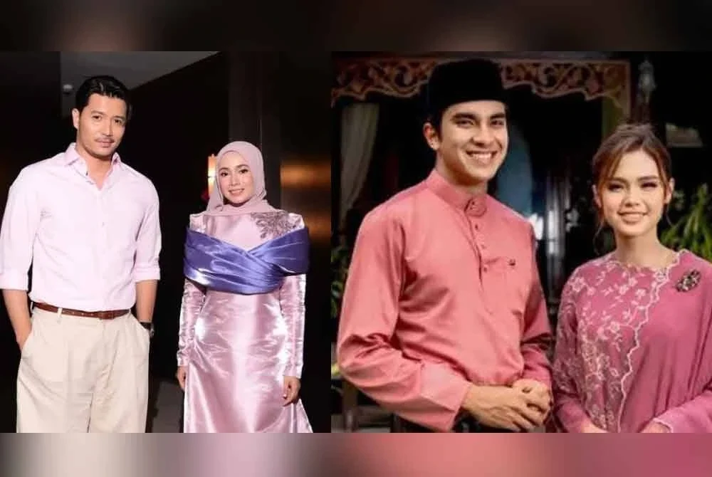 Di sebalik sorakan gembira buat Fattah dan Amira (kiri), warganet mengaitkan gurauan tentang jodoh Syed Saddiq dan Bella.