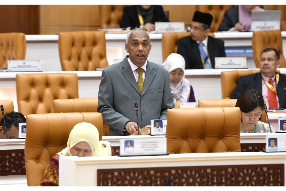 Khairudin ketika menjawab soalan lisan Mohamad Amin pada Sidang DUN Perak di Bangunan Perak Darul Ridzuan pada Rabu.