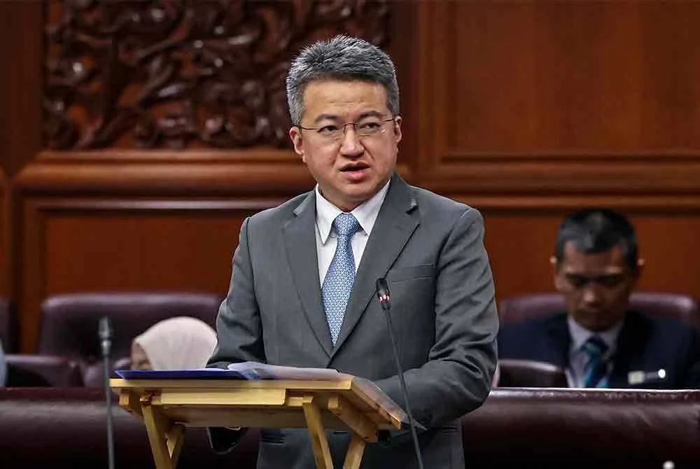 Chin Tong ketika Mesyuarat Kedua, Penggal Keempat Parlimen ke-15 Persidangan Dewan Negara di Bangunan Parlimen hari ini.
Foto: Bernama